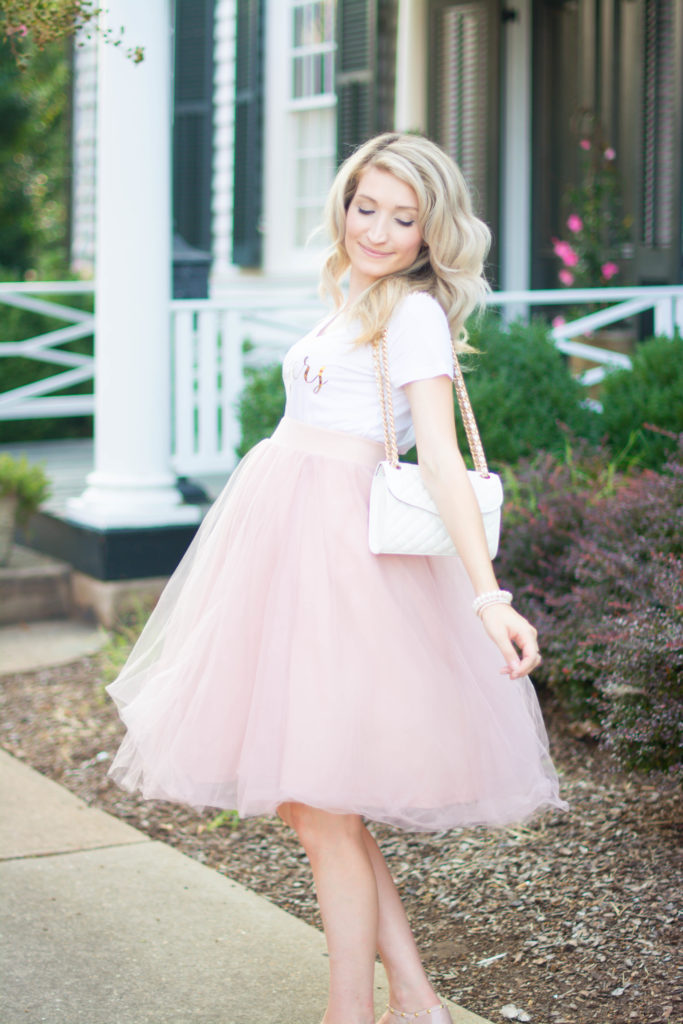 Pretty As A Princess In Tulle With Baby Bump – J'adore Lexie Couture