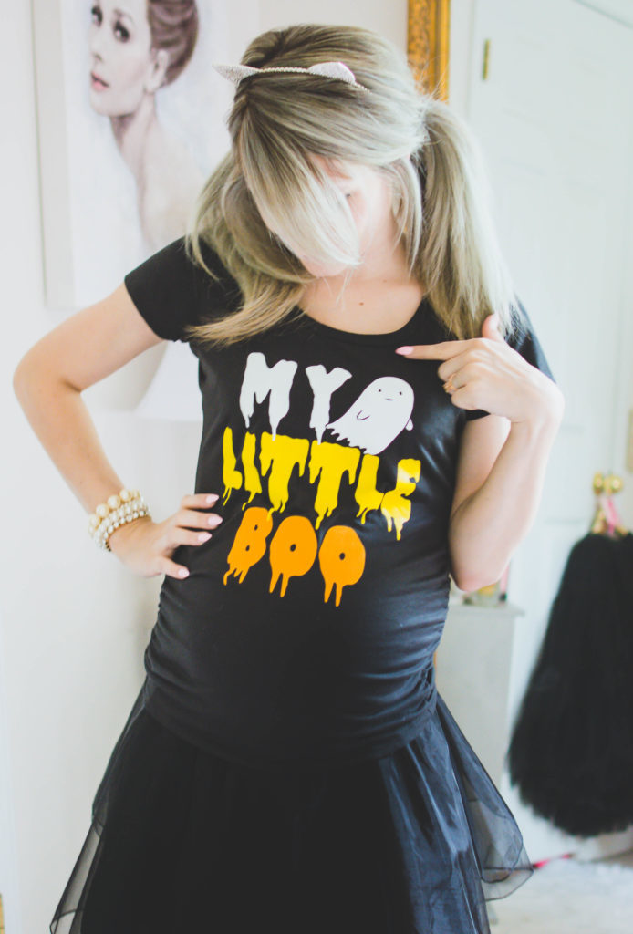 Motherhoodmaternitymylittleboomaternityshirtmommyandmehalloweenprincessauroratulleskirtmaternity-1-6