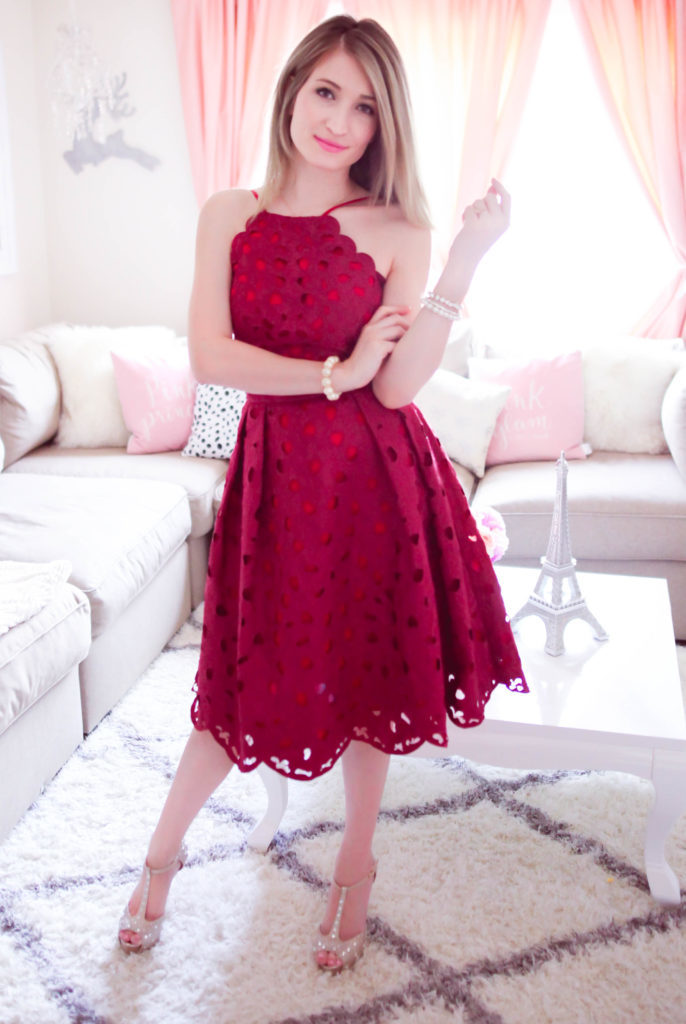 The Perfect Heart Covered Dress For Valentine’s Day – J'adore Lexie Couture