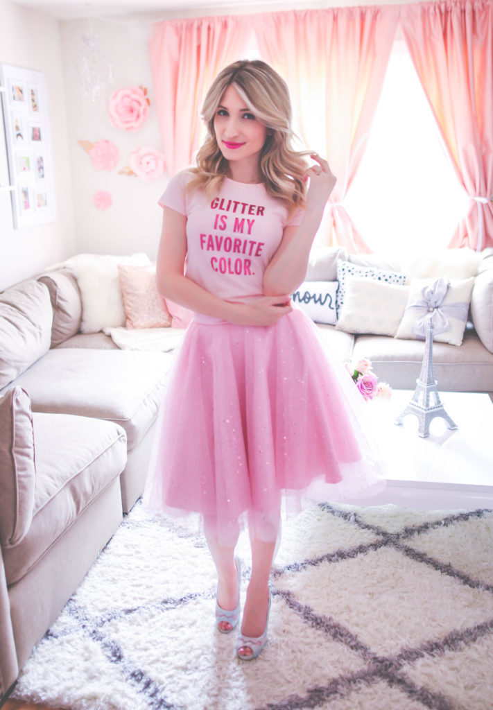 It goes without saying that tulle skirts are one of the absolute favorites of mine within my girl & feminine wardrobe so it’s only appropriate that I tell you right here and right now the 5 reasons why I absolutely love tulle skirts. They’re a wonderful way to make life just that much funner. Ballerinas and princesses have been among some of my favorites since I was a little and not to mention they are just so lovely and one thing they tend to have in common is tulle! Realistically most of us aren’t ballerinas or princesses and we don’t really want to walk around looking just like one but with tulle skirts we can style a look that still just as lovely but a more refined and realistic way to wear the ballerina and princesses favorite. That’s what makes tulle so fun! Tulle skirts are so incredibly girly as well and you know that’s the main reason I fell in love with them! I love just about everything and any thing girly and tulle skirts are so so girly! theyre statement pieces-I can’t even begin to tell you how many times my tulle skirts strike up conversations when were out and about. Seriously I have made so many darling aqaintenses and new friends from ladies telling me that they love my skirt! And trust me this is a good thing because these skirts are like ice breakers, and they make you more approachable! I think this is really is a challenge for all ladies and as we get older women tend to keep more to themselves and don’t seem comfortable with trying to make new friends. they can be incredibly versatile- I absolutely love this fact about tulle skirts because being able to create multiple looks with just one piece from my wardrobe has to be one of my most favorite things! With tulle skirts you can dress your look way or down, it doesn't have to be one or the other and that’s what’s so great about them!