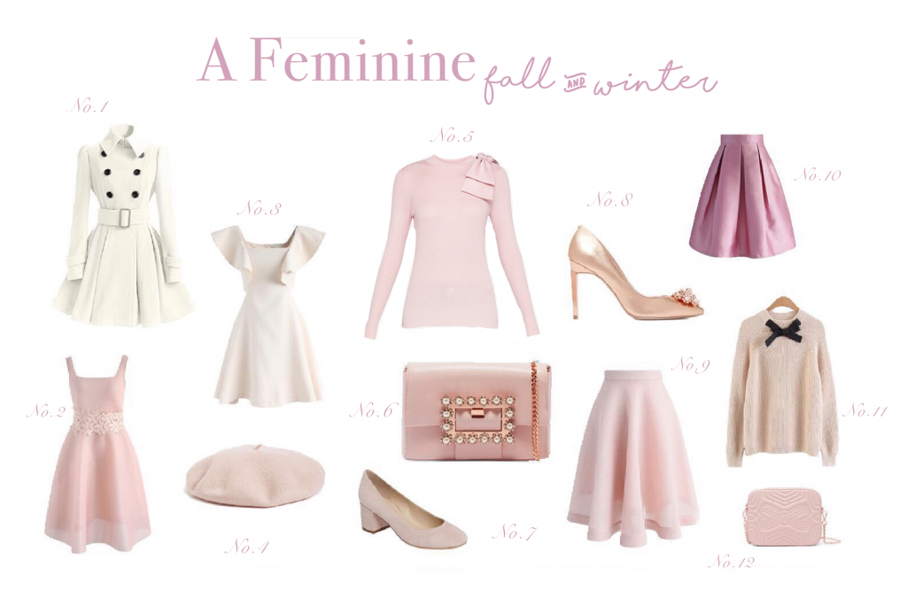 The Full List of My Favorites For A Feminine Fall & Winter Wardrobe