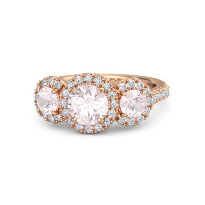round-rose-quartz-18k-rose-gold-ring-with-rose-quartz-and-diamond round-rose-quartz-18k-rose-gold-ring-with-rose-quartz-and-diamond
