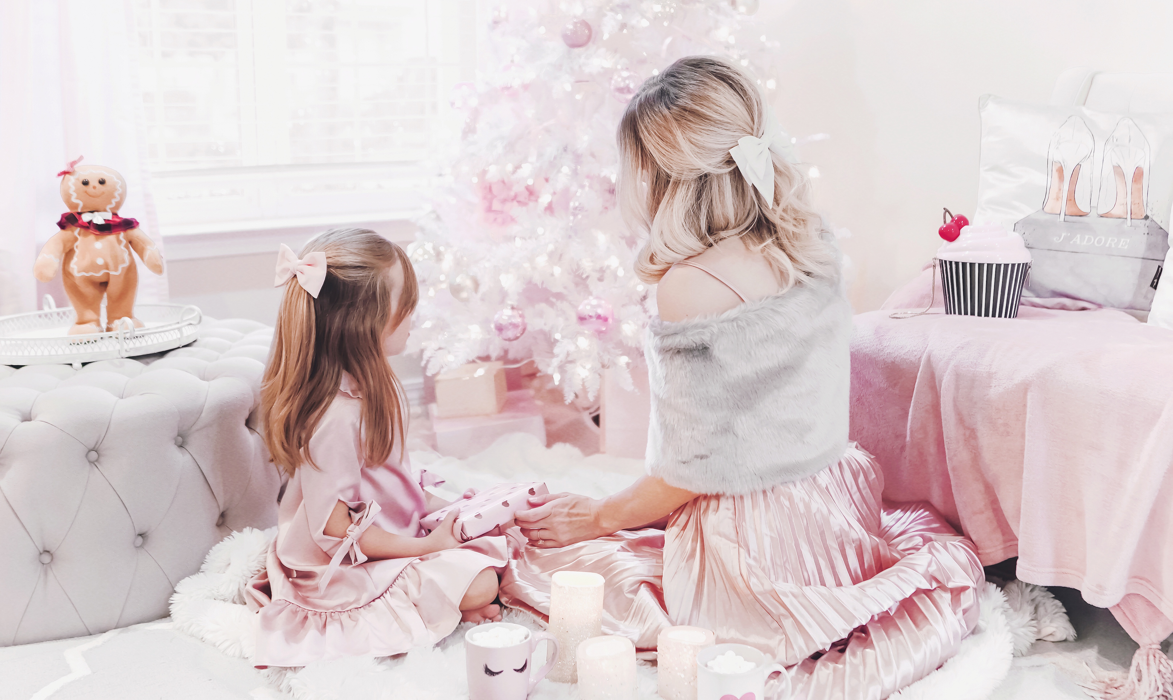 Feminine Holiday Style | Mommy & Me Edition