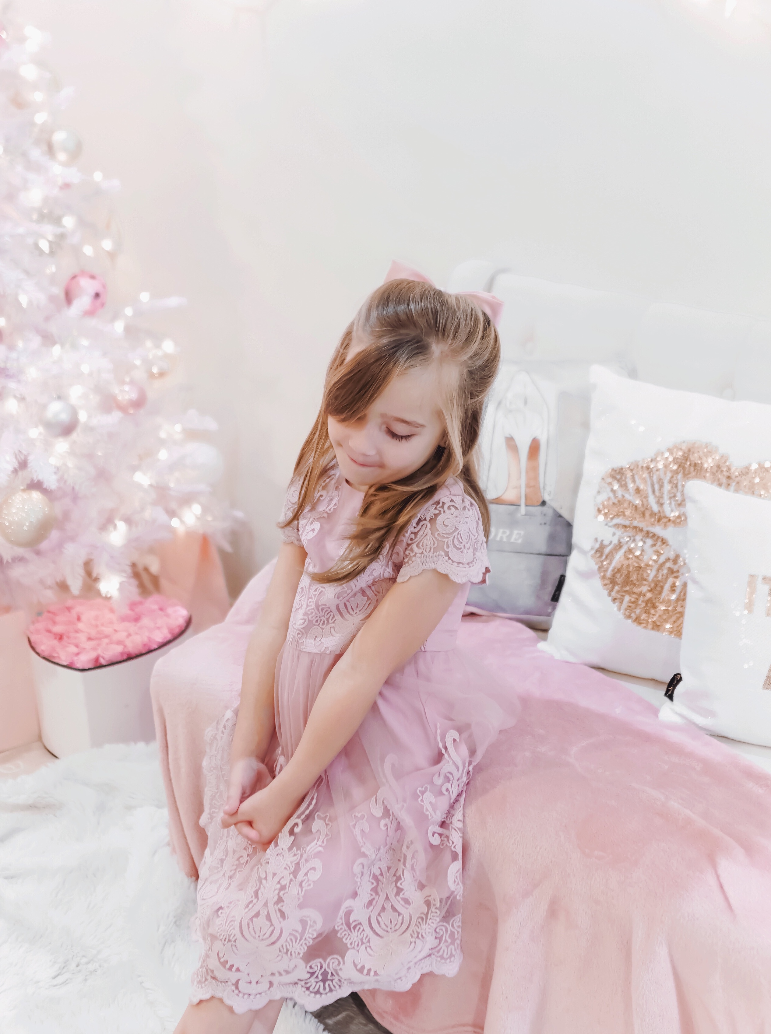 Feminine Holiday Style | Mommy & Me Edition