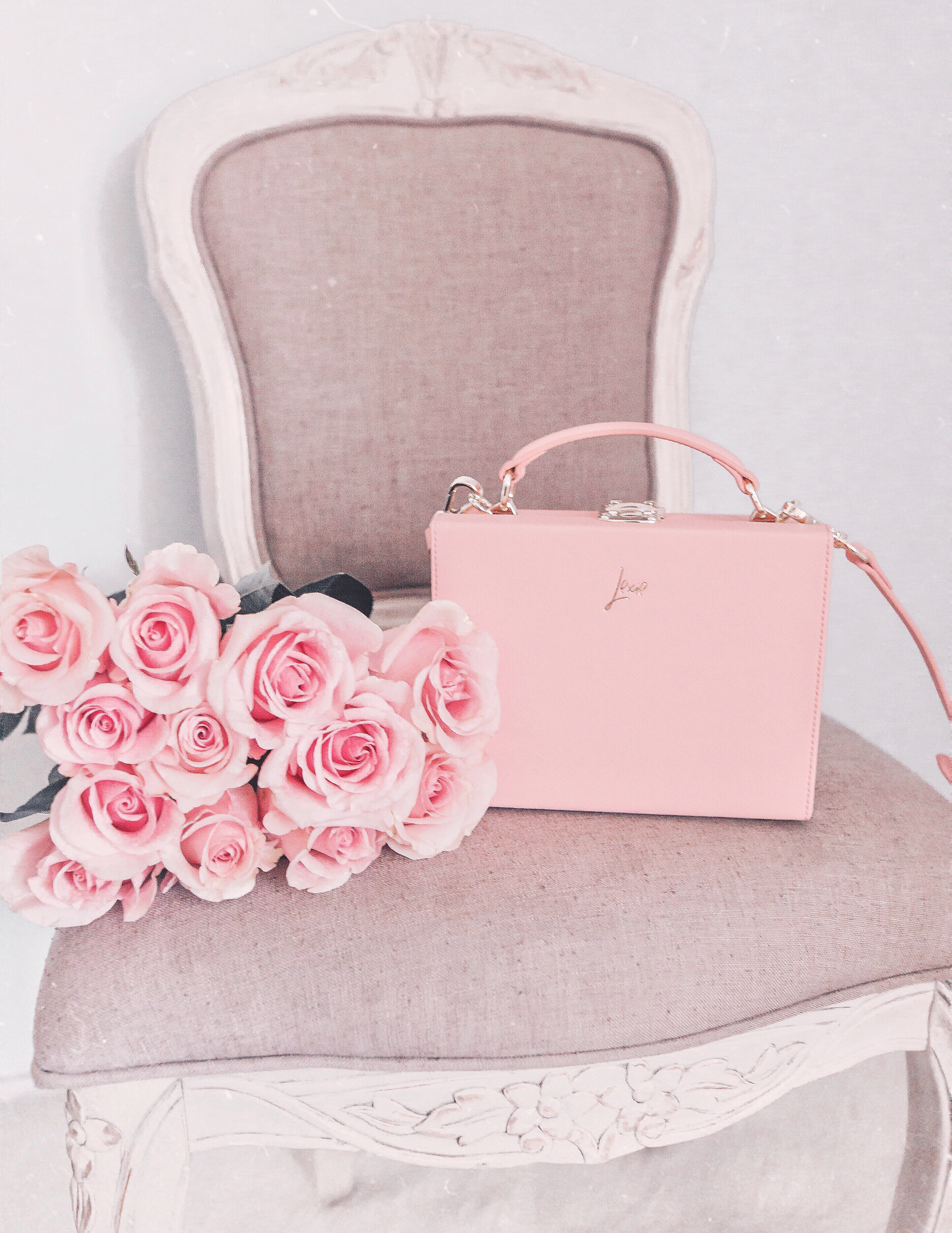 A Beautiful Peony Pink Box Bag by The Daily Edited 