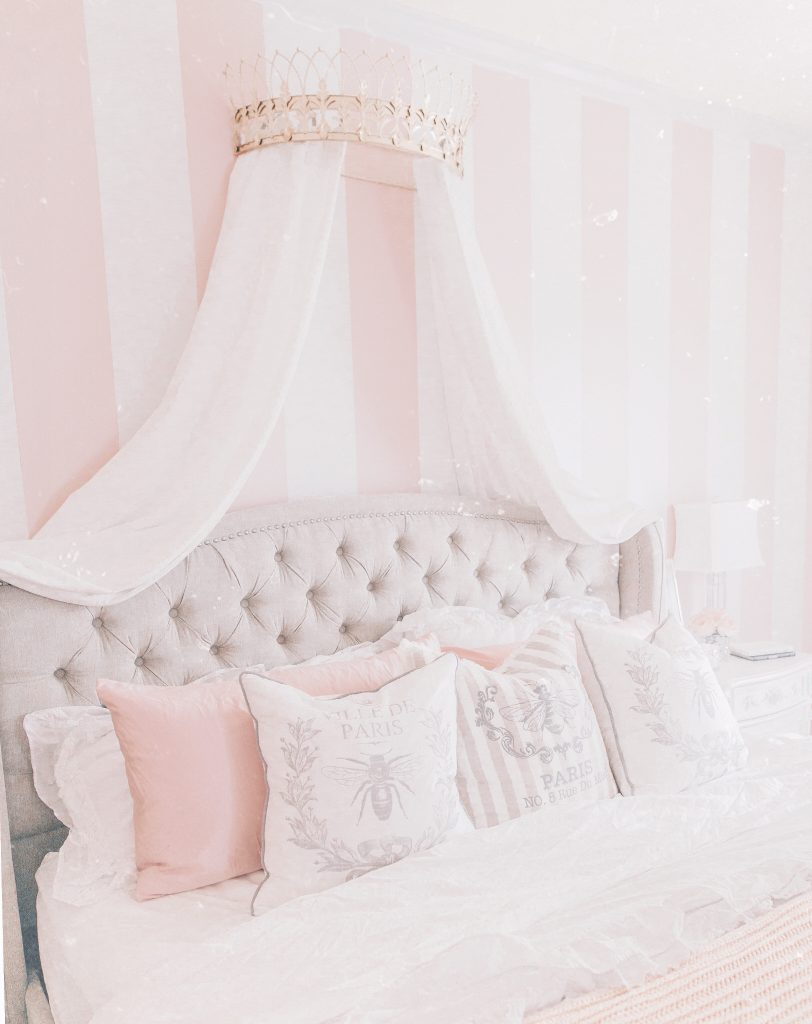 A Glamorous & Elegant Tufted Bed by Overstock