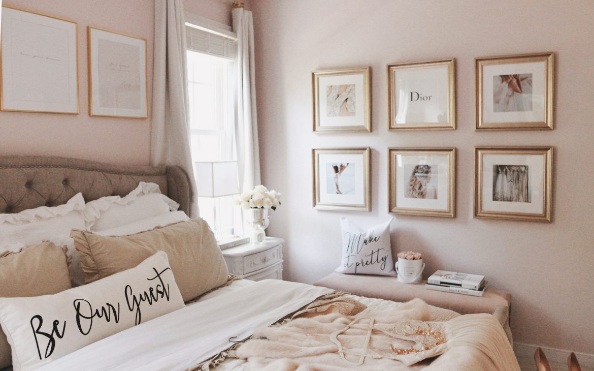 A glamorous Inspo Wall with Framebridge