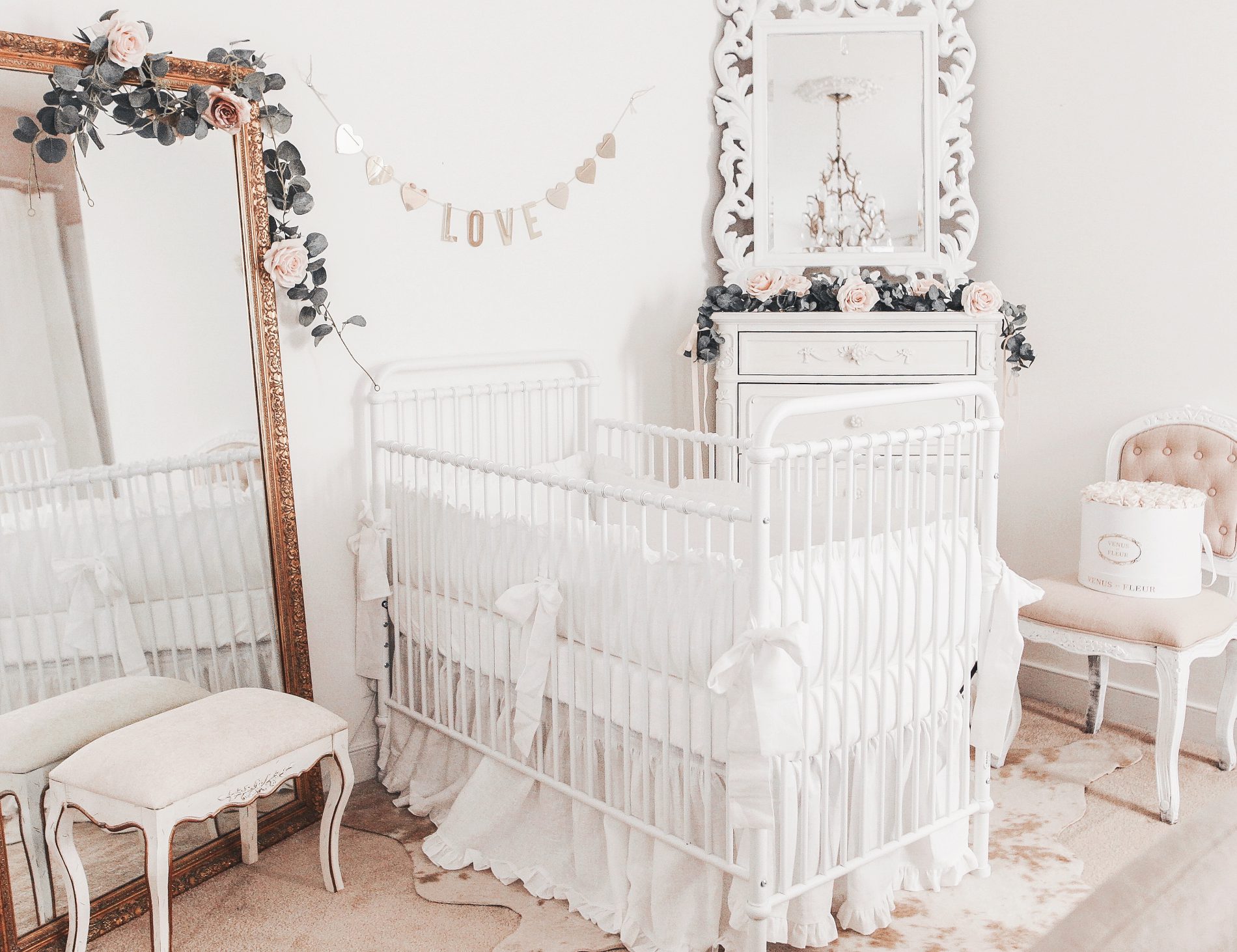 A Small Elegant Nursery With Vintage Charm J'adore Lexie Couture